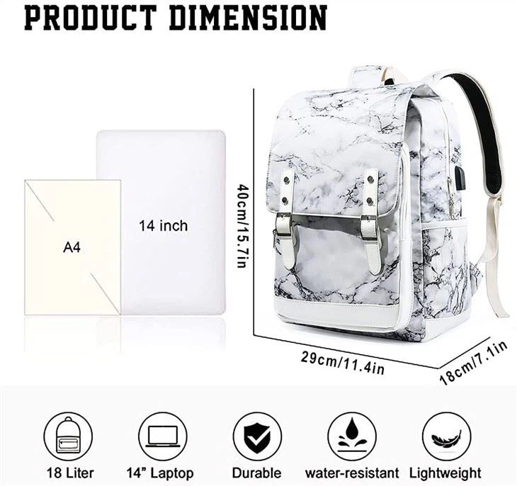 Retro Travel Backpack