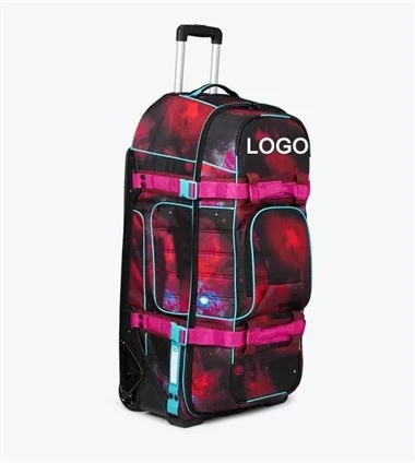 Rolling Duffel Sak vwayaj